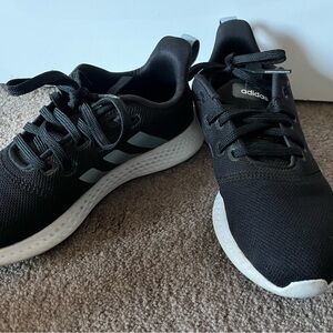 Adidas Womens Cloud Foam Black Sneakers